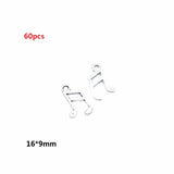 Zinc alloy 10-30pcs Multiple styles Antique Silver plated musical instrument Charms for bracelet necklace DIY jewelry Pendant