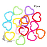 Multi-colors Mixed Alloy Open Rings Lobster Clasp Hooks Ball Chains DIY Jewelry Making Findings
