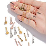 50pcs 6 Colors Mini tableware Spoon fork Dining knife Charms DIY Clothing luggage accessories Jewelry Making 21*3mm J511