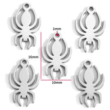 5pcs stainless steel dolphin butterfly/spider Charms Animal Pendants DIY Handmade Necklace Bracelet Earrings Jewelry Making W418
