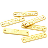 20pcs Antique Silver color letter Hand made Charms For Necklace Bracelet Jewelry Making 25*6mm S252