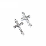 15pcs 5 Color cross Charm for Key Chain Bracelet Necklace earring Pendant  DIY Handmade Jewelry Accessories 32*19mm T29