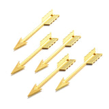 10pcs 5 color arrow Charms For Necklace Bracelet Keychain pendant DIY Jewelry Making 62*11mm M01