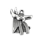 10pcs 21x16mm 3 Colors Ancient Egyptian God Of Death Anubis Charm