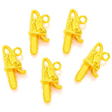 10pcs 5 colors alloy chainsaw Charm For Necklace Bracelet necklace Pendant DIY Jewelry Crafts Making Accessories 20*10mm J479