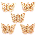 10pcs 6 Colors butterfly Charms For Bracelets Necklace Pendant DIY Handmade Jewelry Making accessories 20*29mm D2142