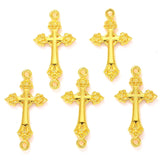 10pcs 6 Color cross Charm for Key Chain Bracelet Necklace earring Pendant  DIY Handmade Jewelry Accessories 16*31mm T108