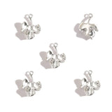 10pcs 6 colors alloy leaf Charm Hollow Pendant For DIY Necklace Bracelet Earrings Jewelry Crafts Making Accessories 24*16mm Q393