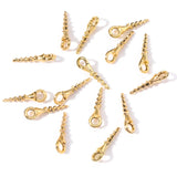50pcs Screw-Style Alloy Charms 16*5mm Earrings Bracelets Bag Charms for DIY Handmade Jewelry Making Accessories J522