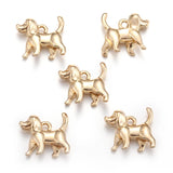 10pcs 6 Colors Small Dog Charms For Bracelets Necklace Pendant DIY Handmade Jewelry Making accessories 14*16mm D9348