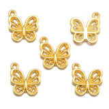 30pcs 6 Colors butterfly Charms For Bracelets Necklace Pendant DIY Handmade Jewelry Making accessories 12*13mm D2143