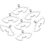30pcs Zinc alloy 6 colors Filigree Stamping Pendants bat Hollow Metal Charms DIY Necklace earrings Jewelry Accessories 24mmx14mm