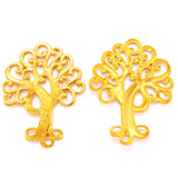 5 pcs Antique Porous Tree of Life Charms for Keychain clothing Pendants DIY Jewelry Making Accessories Findings 74*57mm Q277