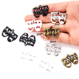 5pcs 4 colors Masks Charm For Necklace Bracelet necklace Pendant DIY Jewelry Making Accessories 22*29mm I1135