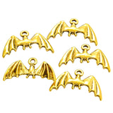 20pcs Charms Halloween Fly Bat 19x12mm 6 Color Pendants DIY Necklace Bracelet Crafts Making Findings D561