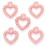 35 pcs vintage Tibetan Silver Plated heart Charms metal Pendants for Jewelry Making DIY Handmade Craft 14*12 mm A16