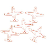25pcs 6 colors alloy Charms 21*23mm Hollow aircraft Pendant For DIY Necklace Bracelet Earrings Jewelry Crafts Making Accessories