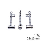 10pcs 28x11mm Antique Silver Color Musical Instruments Erhu Charms For DIY Jewelry Making