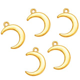 20pcs 5 colors alloy moon Charm For DIY Necklace Bracelet Earrings Pendant Jewelry Crafts Making Accessories L633