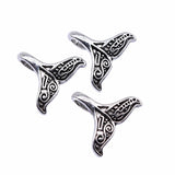 15Pcs/Lot 20x17mm Antique Silver Color Whale Tail Charms Pendant For Jewelry Making DIY Jewelry Findings