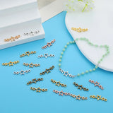 30pcs 6 Colors star Charms For Bracelet Earring necklace Connector Pendants DIY Handmade Jewelry Accessories Making 9*25mm L347