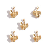 10pcs 6 colors alloy leaf Charm Hollow Pendant For DIY Necklace Bracelet Earrings Jewelry Crafts Making Accessories 24*16mm Q393