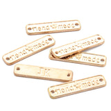 20pcs Antique Silver color letter Hand made Charms For Necklace Bracelet Jewelry Making 25*6mm S252