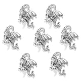 15pcs 7 Color Flying Dragon Charm for Necklace Keyring Pendant  DIY Handmade Jewelry Accessories 18*15mm D814