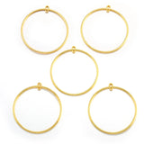 15pcs 3 sizes Double hole Geometric Circle Earrings Connector Charms for Earrings necklaces Pendant DIY Jewelry Findings B205