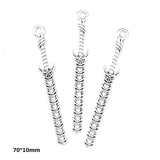 11-20pcs Mixed Styles Antique Knight Sword Anime weapon Charm for Jewelry Making DIY Handmade Weapons Personality Necklace U088