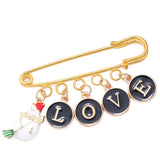 YuenZ  A-Z KC gold color letter DIY accessories enamel alphabet charms alloy small pendant for bracelet 15*13mm W85