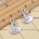 20 piezas dijes Golf 18 trazos banderas 18x13mm colgantes de Color plata antigua fabricación DIY joyería tibetana hecha a mano