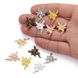 20pcs Alloy Angel Charms Metal Pendant Charms For Necklace Bracelet DIY Jewelry Accessories Crafts Pendant 22*14mm I210