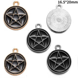 10pcs Dark Gothic Style Skull&Butterfly Enamel Charms for DIY Personality Punk Necklace Earrings Keychain Halloween Spooky Decor