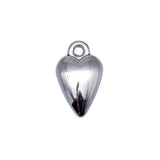10pcs 18x11x4.9mm 2 Colors Antique Bronze Color Antique Silver Color Heart Charms For DIY Jewelry Making