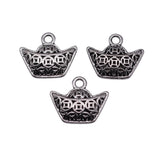 20pcs 14x12mm 2 Colors Antique Silver Color Antique Gold Color Coin Ingot Charms For DIY Jewelry Making