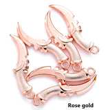 20pcs 6Colors  Zinc Alloy Scream Charms Fit Jewelry Pendant For DIY Necklace Bracelet Jewelry Making Findings
