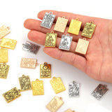 20 Styles Retro silver Style Witch Divination Tarot Card Tag Pendant DIY Charms Necklace Bracelet Jewelry Making 23*14mm J502