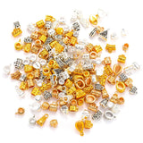 20-40pcs silver color Zinc Alloy Bead DIY big hole metal connector Beads Fits Charm Bracelets Necklaces Pendants making R224