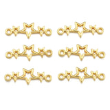 30pcs 6 Colors star Charms For Bracelet Earring necklace Connector Pendants DIY Handmade Jewelry Accessories Making 9*25mm L347