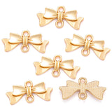 25 pcs 4 color Antique silver color Metal Bow Charms Pendants For Jewelry Making Diy Handmade Jewelry 20*10mm N104