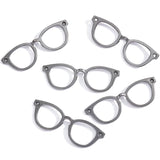 10pcs 5 Color glasses Charms Bags shoes Pendants Antique Charm Jewelry Making DIY Handmade Craft 19*55mm J214
