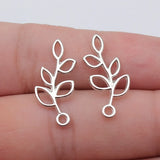 10pcs 25x11mm 6 Colors Hollow Branches Charms For DIY Jewelry Making