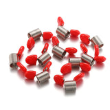 5pcs Sturdy Bead Spinner Loader Needle Large Eye Beading Needle and Beads End Charm for DIY Artistic Jewelry Designs V1037