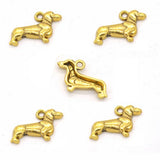 20pcs Dog Charms Metal Pendants for Jewelry Making Bracelet Necklace Jewelry Findings Handmade Crafts 22*13mm D909