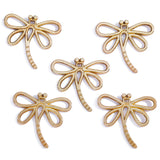 15pcs 4 Color dragonfly Charms Bags shoes Pendants Antique Charm Jewelry Making DIY Handmade Craft 30*27mm D215