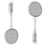 20PCS Badminton Racket Alloy Pendants for DIY Jewelry Making Necklaces Bracelets Accessories Keychains Bag Charms J531