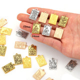 20 Styles Retro silver Style Witch Divination Tarot Card Tag Pendant DIY Charms Necklace Bracelet Jewelry Making 23*14mm J502