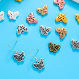 20pcs 6 Color butterfly Charms For Bracelets Necklace Pendant DIY Handmade Jewelry Making accessories 16*12.5mm D2128