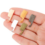 15pcs Antique silver color kitchen knife Zinc alloy charms Wholesales earring bracelet jewelry DIY handmade 21*9mm J279